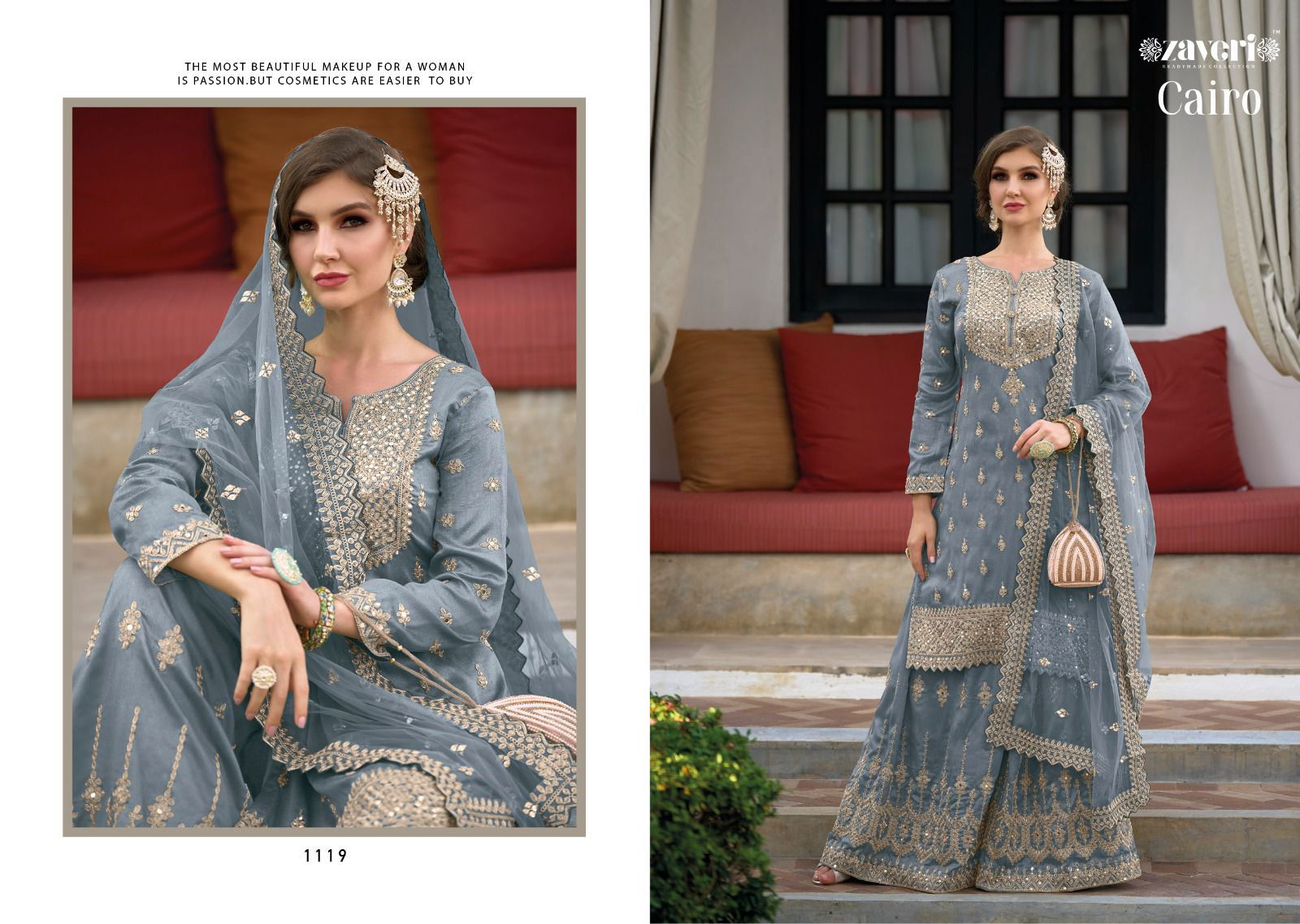 Zaveri Cairo Heavy Silk Wholesale Readymade Wedding Salwar Suits